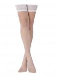 Чулки с задержкой CALZEDONIA, белый - фото