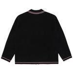 Свитер Supreme Zip Up Polo Sweater, Black - фото 2