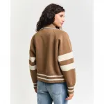 Куртка Gant Varsity, коричневый - фото 2