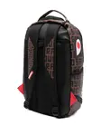 Рюкзак с рисунком акулы Sprayground Kid, коричневый - фото 3