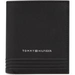 Tommy Hilfiger Кожаный кошелек мужской черный, Black BDS - фото