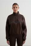 Толстовка aim’n VARSITY HALF ZIP, Brown - фото