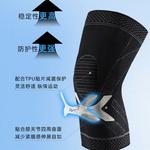 Наколенники Polyester, Polyamide, Elastane для бадминтона и баскетбола Reebok - фото 2