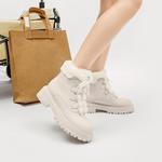 Ботинки женские Dickies Martin меховые, бежевый - фото 7