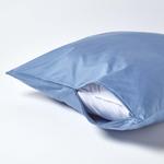 Постельное белье Homescapes синий, 80/80 см - фото 3