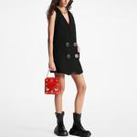 Платье без рукавов женское черное Louis Vuitton - фото 2