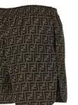 Шорты 'FF' FENDI, мультиколор - фото 4