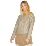 Куртка Jack & Jones Gail Biker JJXX, коричневый - фото