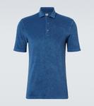 Мондиаль хлопковая поло из махровой ткани Fedeli, Royal Blue - фото