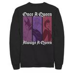 Мужской свитшот Disney Villains Once A Queen Always A Queen - фото