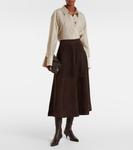 Кожаные сапоги Oscar 60 до колена A.Emery, Walnut - фото 3