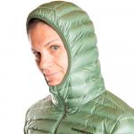 Спортивная куртка Trangoworld Biasca Down, зеленый - фото 4