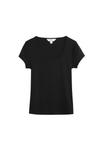 Футболка Marks & Spencer Basic T-shirt, Black - фото 5