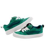 Кроссовки Vans Knu Skool 'Suede - Green' - фото 3
