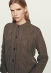 Кардиган Massimo Dutti CABLE, Brown - фото 3