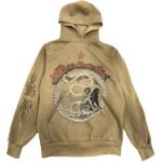 Толстовка унисекс FW25 Travis Scott, хаки - фото 3