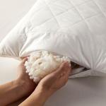 Подушка Homescapes белый, 80/80 см - фото 3