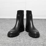 Сапоги резиновые Ivachy с тканевой вставкой, черный - фото 5