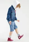 Детская джинсовая куртка Levi's "TRUCKER JACKET", для МАЛЬЧИКОВ Levi'S Kids, синий - фото 9