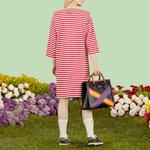 Платье Gucci с длинными рукавами, красный - фото 3