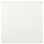 Перфорированная панель, белая, 56x56 см IKEA Skådis - фото