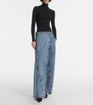 Джерси топ Alaïa, Noir Alaia - фото 2