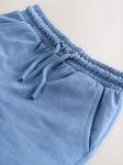 Next Обычные шорты в пыльно-голубом цвете - фото 4