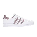 Кроссовки adidas Wmns Superstar 'White Magic Mauve', белый - фото