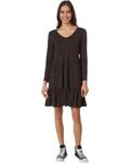 Платье Toad&Co Marley Tiered Long Sleeve Dress, цвет Black Dot Print - фото 4
