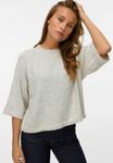 Джемпер Vero Moda Jumper, Light Grey Melange/Light Grey - фото