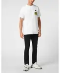 Футболка с круглым вырезом, улыбка Philipp Plein, белый - фото 4