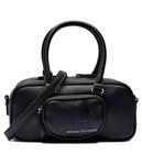 Сумка женская Armani Exchange с карманом на молнии, черный - фото