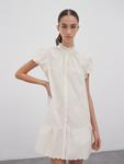 Рубашка-платье Edited Agnes, крем - фото 2