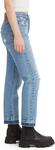 Женские укороченные джинсы Levi's Premium 501, Light Indigo Destructed - фото 2