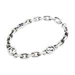 GUCCI Серебряный браслет Interlocking G - фото 4