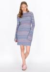 Платье myMo Shift dress, Blue Multicolor/Blue - фото 2