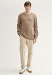 Джемпер MIT RUNDHALSAUSSCHNITT TOM TAILOR DENIM, бежевый - фото 2
