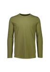 Топ Lindbergh BASIC O-NECK STRETCH LS, Dk Olive/Olive - фото 5