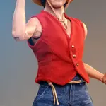 Фигурка Monkey D. Luffy One Piece Hot Toys - фото 5