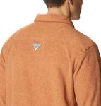 Columbia мужская флисовая рубашка Bucktail, Wood Heather - фото 5