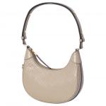 TORY BURCH Кожаная сумка-полумесяц с монограммой Т - фото 2