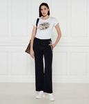 Штаны женские Marc Cain широкие с лампасами, черный - фото 2