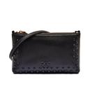 Сумка-клатч Pinko кожаная с заклепками, черный - фото