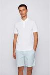 BOSS Мужская поло Regular Fit, White - фото 4