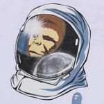 Футболка BAPE Space Ape Tee, White - фото 3
