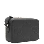 Мини-Сумка Gg jumbo leather int 802 Gucci, черный - фото 2