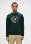 Толстовка GANT GRAPHIC C NECK, Green/Dark Green - фото 3