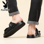 Шлепанцы мужские черный Playboy - фото 6