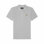 Рубашка поло Lyle & Scott Plain, серый - фото