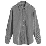 Рубашка оверсайз Hunza G, черный - фото